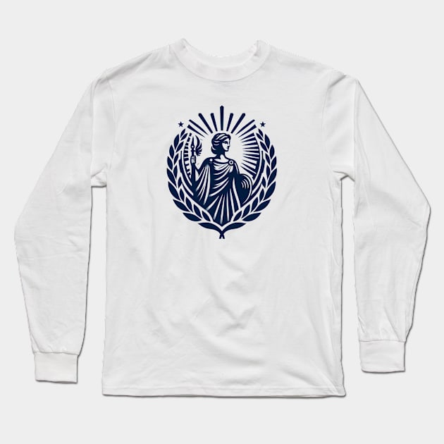 Athena Long Sleeve T-Shirt by Papernime